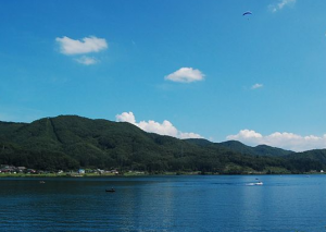 長野県木崎湖