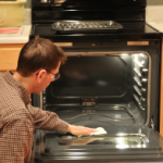 オーブン掃除方法
