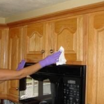 キッチンキャビネット掃除方法