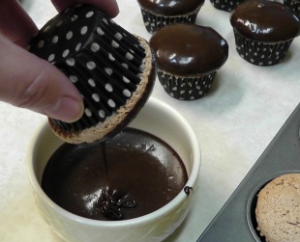 チョコレートカップケーキ作り方
